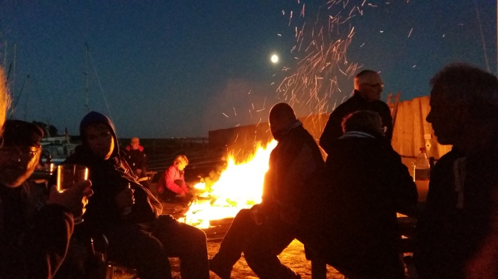 Lagerfeuer auf Neuwerk